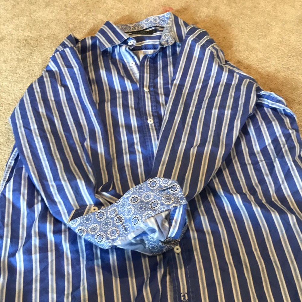 Bugatchi uomo men’s xl dress shirt